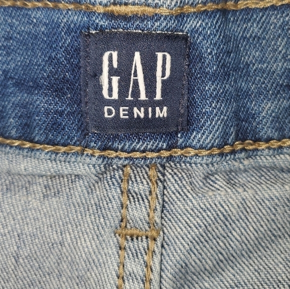 Gap Distressed Button Fly Denim Jeans Size 27 - Picture 11 of 12